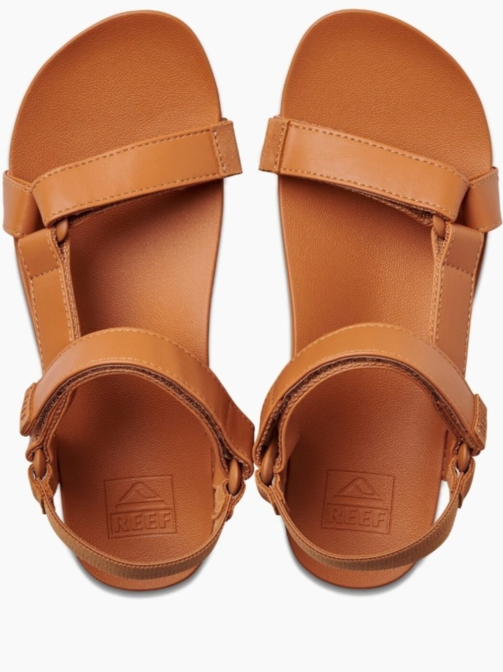 Reef Tan Adjustable Strap Sandals